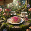 Alice in Wonderland Theme MyKoekie_Strawberries and Cream Tert Koekie (Strawberries & Cream)